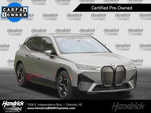 Certified 2024 BMW iX xDrive50 w/ Sport Package AWD/4WD image 1