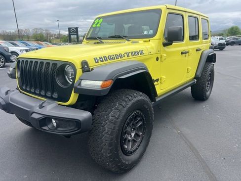 Used 2022 Jeep Wrangler Unlimited Sport AWD/4WD image 3