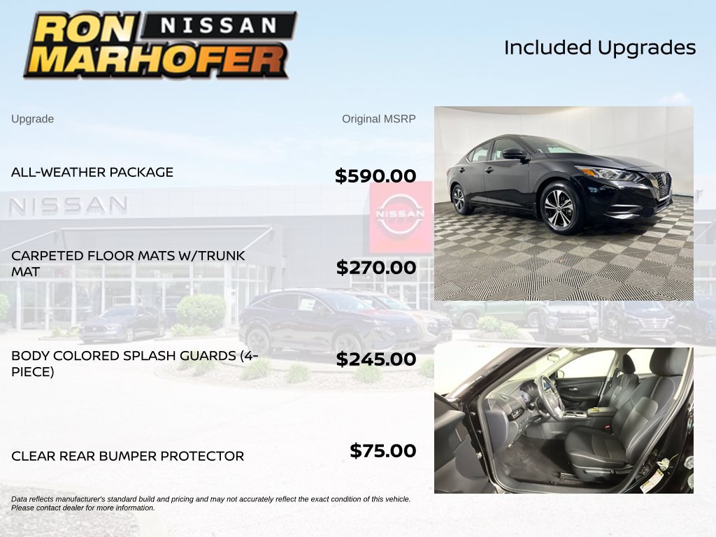 Used 2023 Nissan Sentra SV w/ All-Weather Package FWD image 6