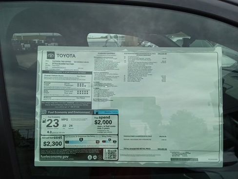New 2025 Toyota Tacoma TRD Off-Road AWD/4WD image 10
