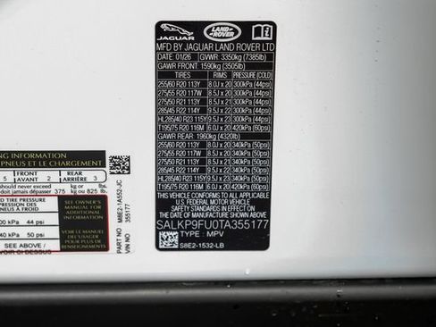 New 2026 Land Rover Range Rover SE AWD/4WD image 76