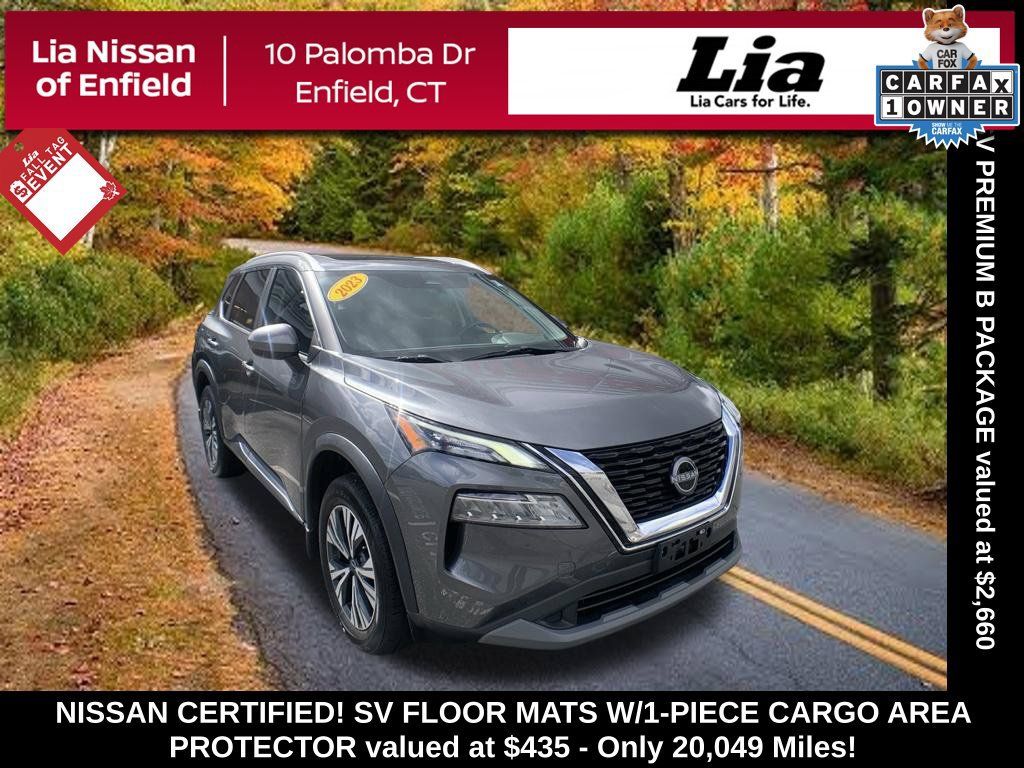 Certified 2023 Nissan Rogue SV w/ SV Premium B Package AWD/4WD image 1