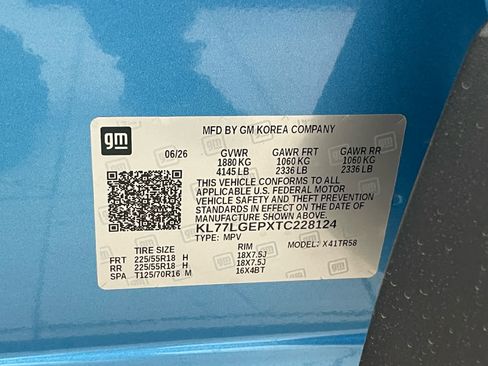 New 2026 Chevrolet Trax RS w/ Driver Confidence Package FWD image 22