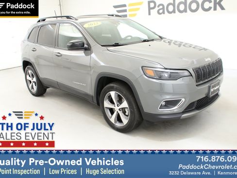 Used 2022 Jeep Cherokee Limited AWD/4WD image 1