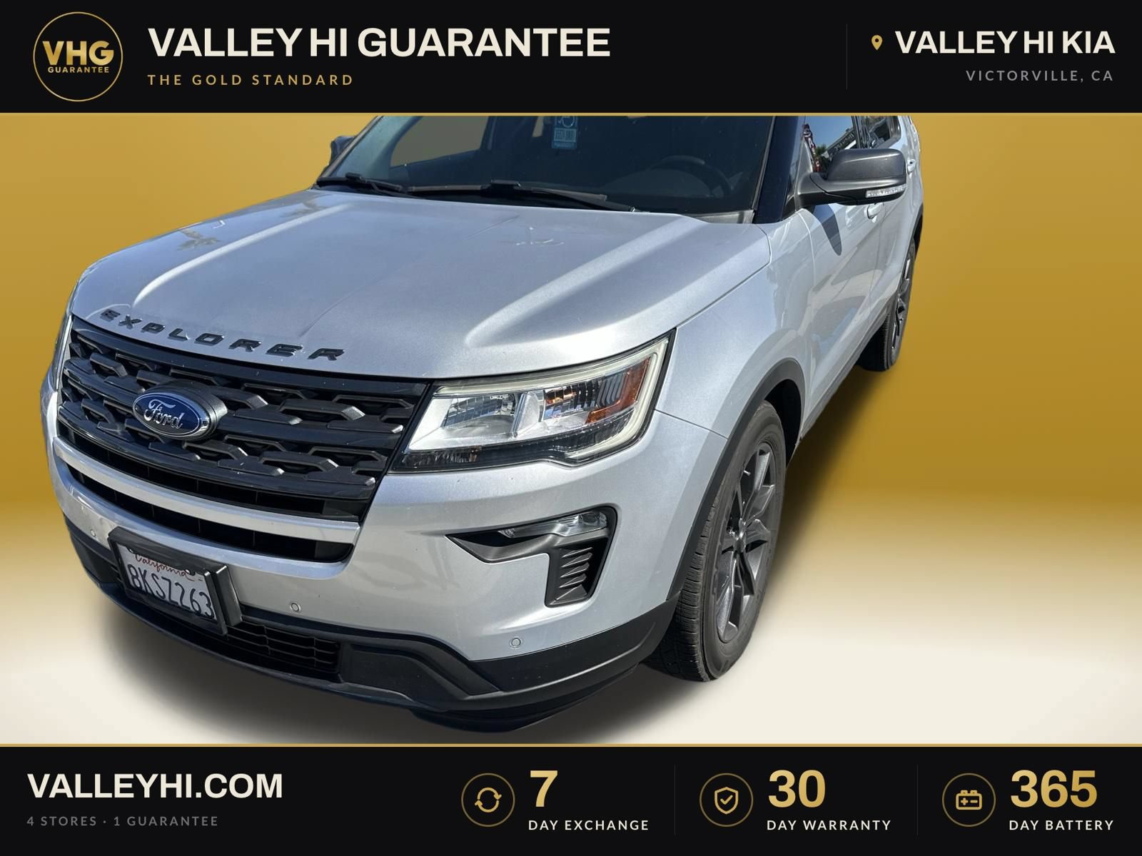 Used 2019 Ford Explorer XLT w/ Equipment Group 202A FWD image 1