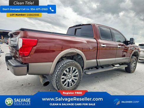 Used 2016 Nissan Titan Platinum Reserve RWD image 4