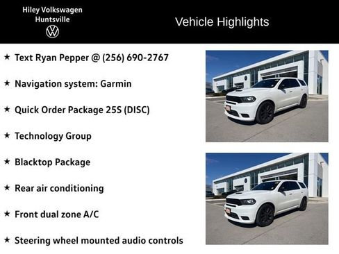 Used 2018 Dodge Durango R/T w/ Technology Group image 6