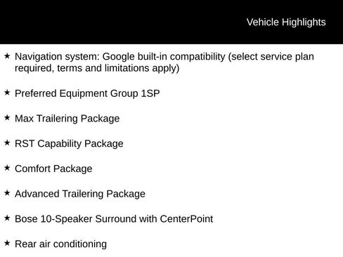 New 2026 Chevrolet Suburban RST w/ RST Capability Package AWD/4WD image 2
