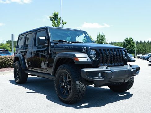 Used 2021 Jeep Wrangler Unlimited Sport AWD/4WD image 3