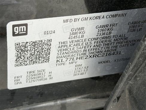 Certified 2024 Chevrolet Trax LT image 29