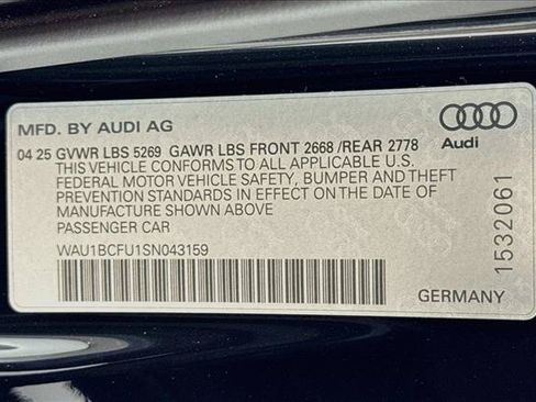 Used 2025 Audi A5 2.0T Premium AWD/4WD image 29