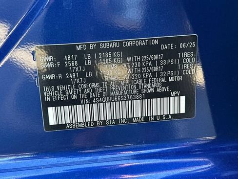 Certified 2025 Subaru Crosstrek 2.5i Wilderness w/ Crosstrek Mirror Package AWD/4WD image 23