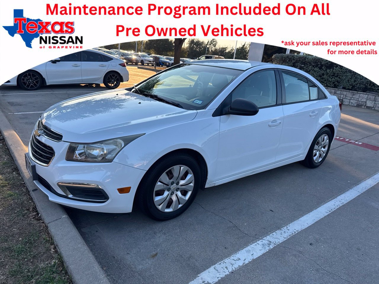 Used 2016 Chevrolet Cruze L FWD image 1