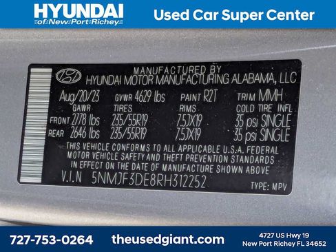 Certified 2024 Hyundai Tucson SEL w/ Convenience Package FWD image 39
