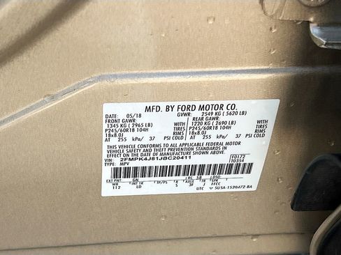 Used 2018 Ford Edge SEL w/ Equipment Group 201A image 32