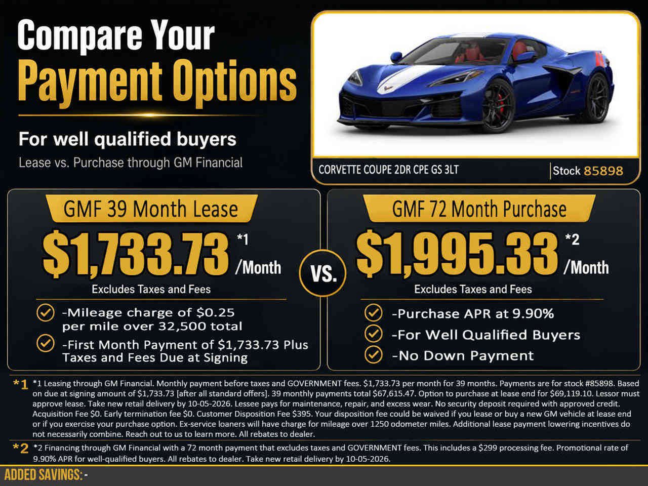 New 2027 Chevrolet Corvette Grand Sport RWD image 2