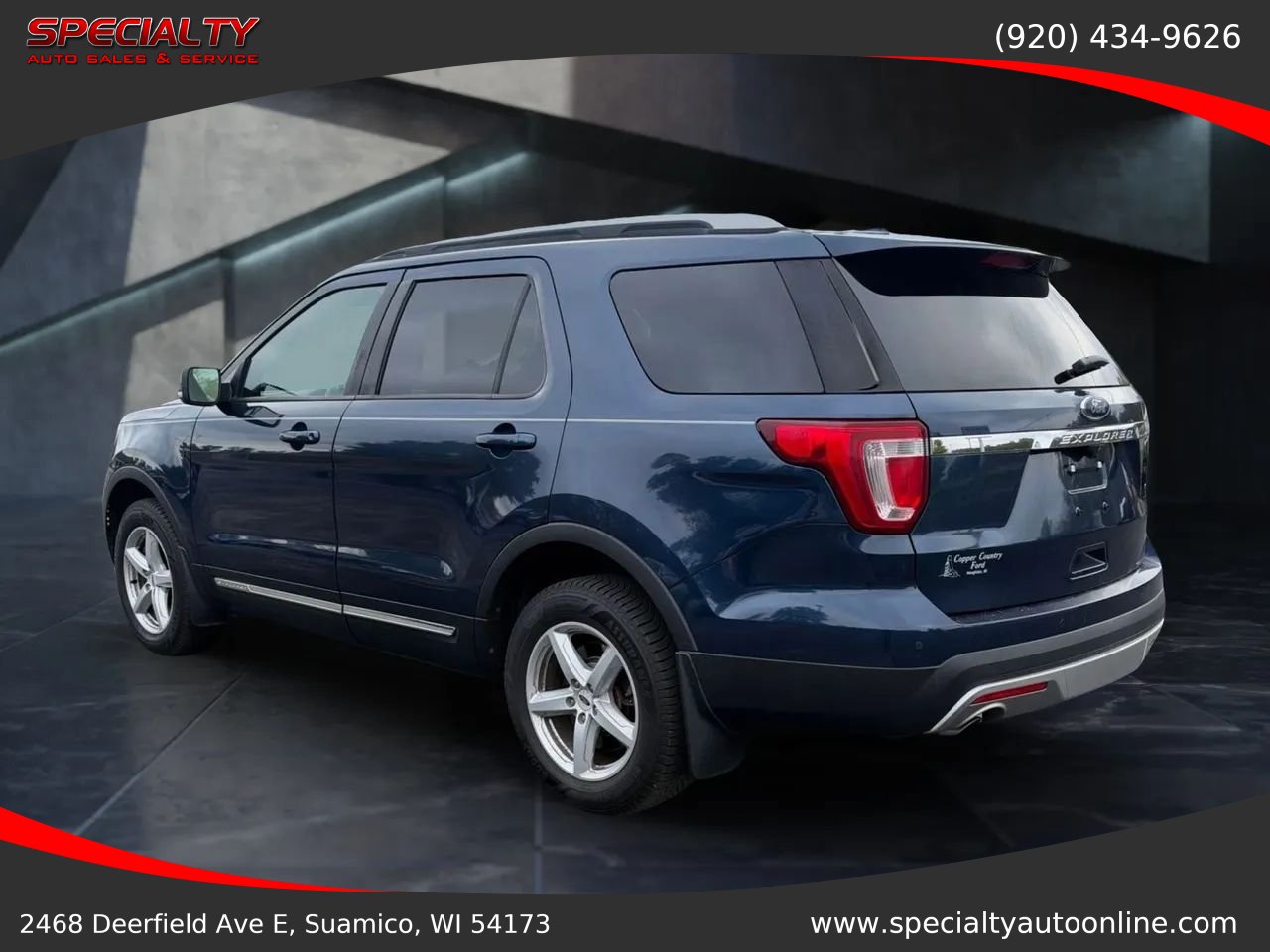 Used 2017 Ford Explorer XLT w/ Equipment Group 202A AWD/4WD image 5