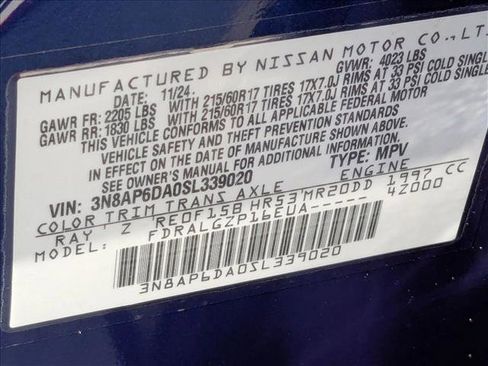 Certified 2025 Nissan Kicks SR image 24