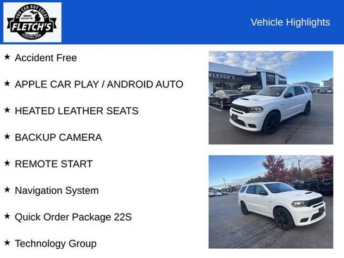 Used 2020 Dodge Durango R/T w/ Technology Group image 2