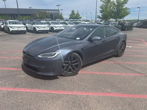 Used 2021 Tesla Model S Plaid AWD/4WD image 1