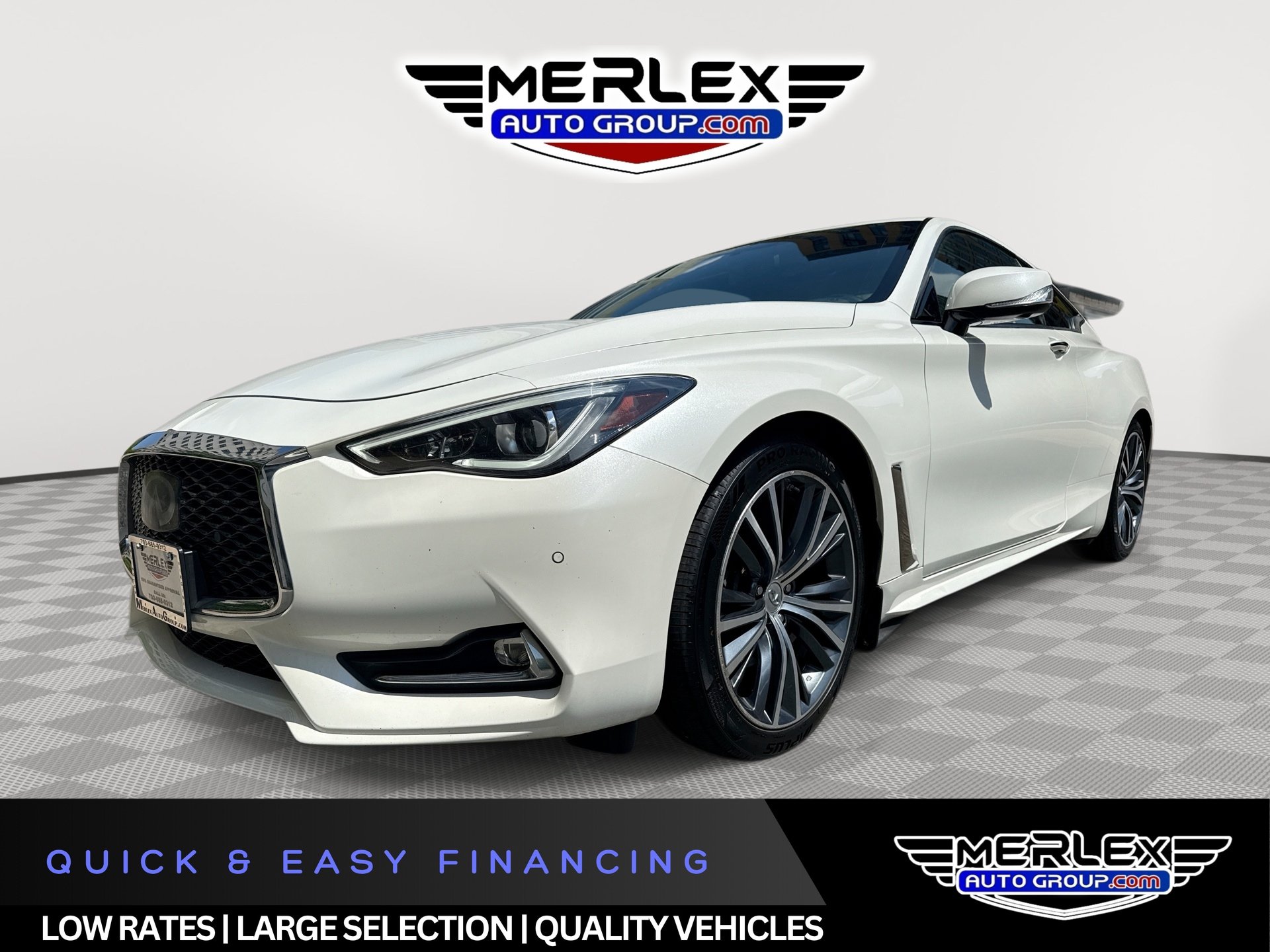 Used 2017 INFINITI Q60 2.0t w/ Premium Plus Package 2.0T AWD/4WD image 1