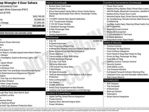 Used 2024 Jeep Wrangler Sahara image 64