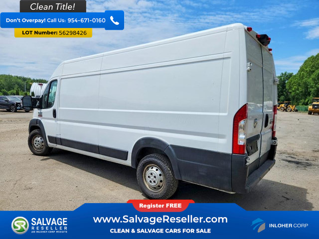 Used 2021 RAM ProMaster 3500 w/ Convenience Group FWD image 3