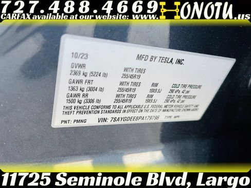 Used 2023 Tesla Model Y Long Range image 40