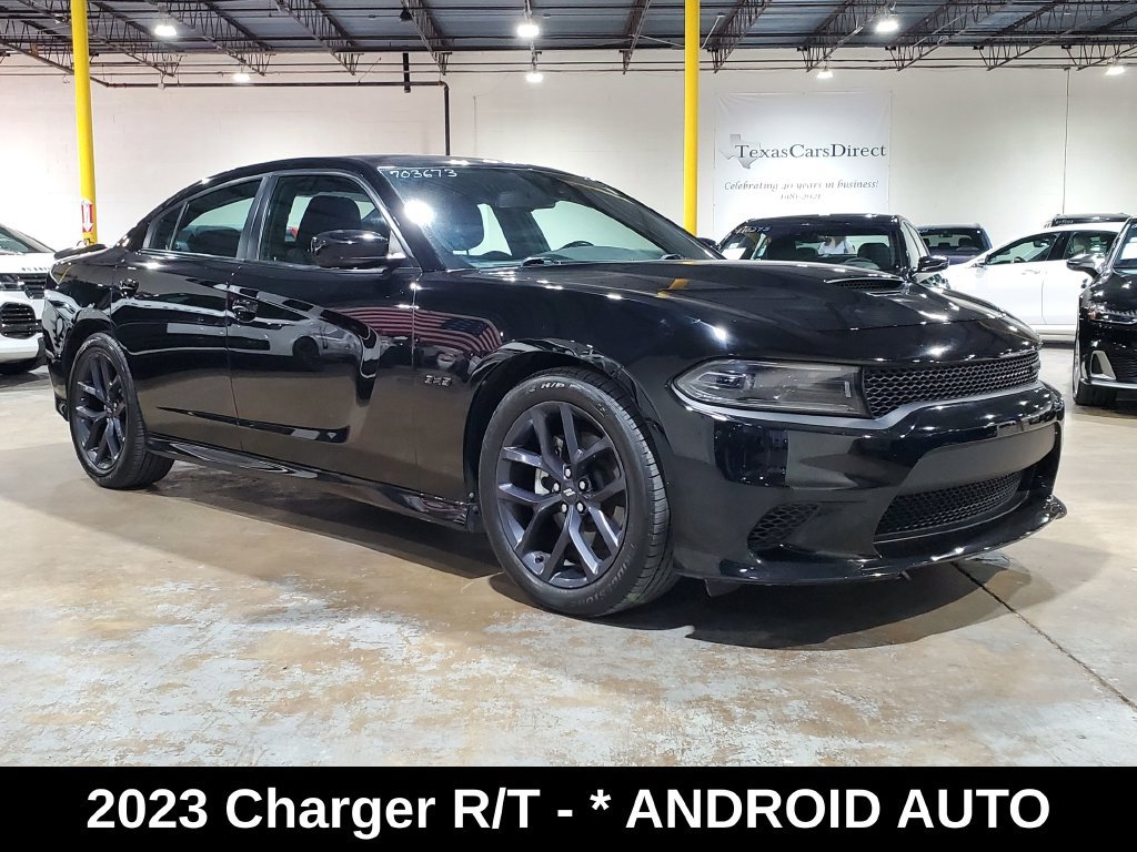 Used 2023 Dodge Charger R/T w/ Blacktop Package RWD image 3