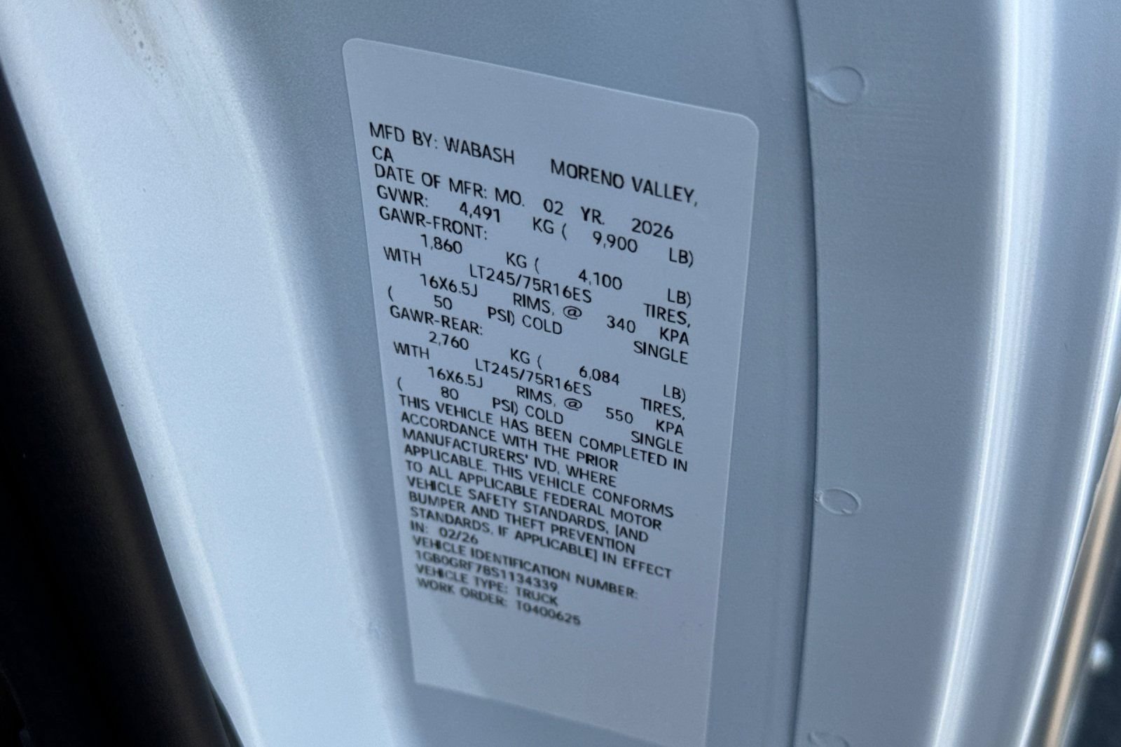 New 2025 Chevrolet Express 3500 w/ Power Convenience Package RWD image 25