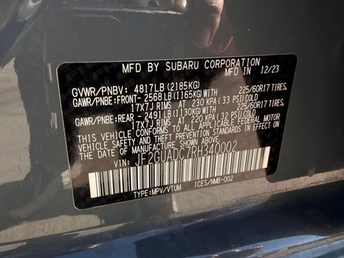 Used 2024 Subaru Crosstrek 2.0i Premium w/ Crosstrek Mirror Package AWD/4WD image 21