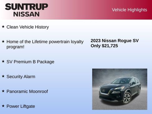 Used 2023 Nissan Rogue SV w/ SV Premium Package image 8