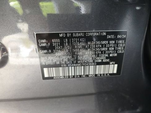 Used 2024 Subaru Ascent Touring AWD/4WD image 20