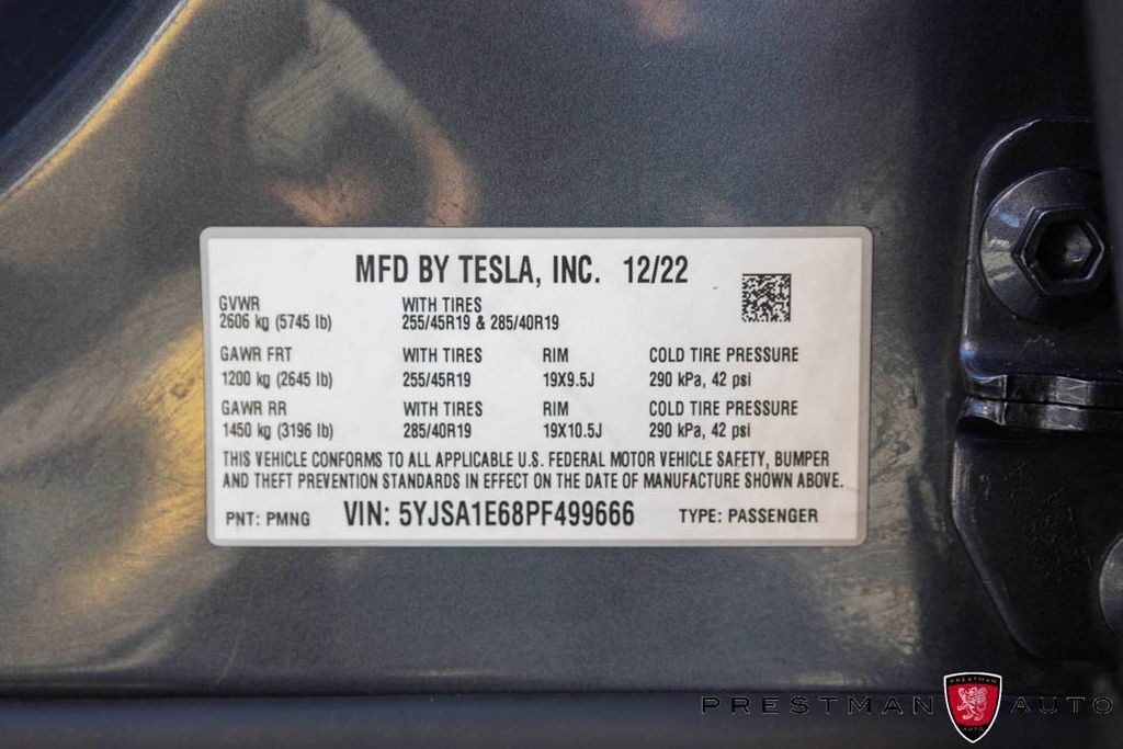 Used 2023 Tesla Model S Plaid AWD/4WD image 45