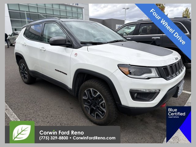 Used 2021 Jeep Compass Trailhawk w/ Sun and Sound Group AWD/4WD 360° Tour