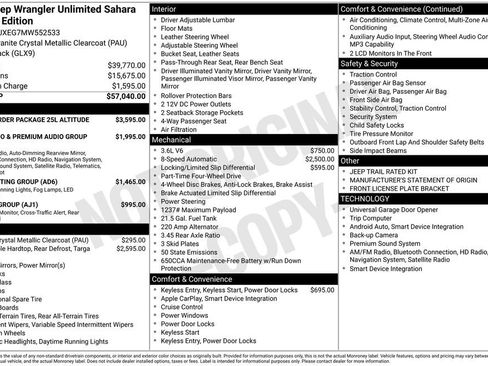 Used 2021 Jeep Wrangler Unlimited Sahara image 13