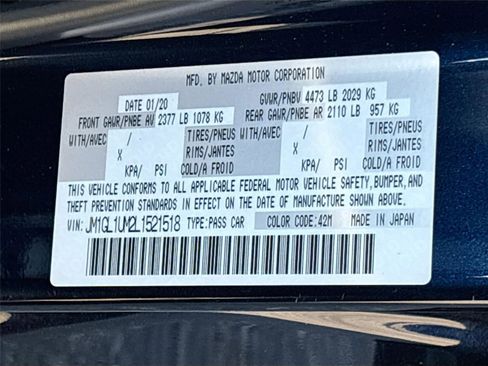 Used 2020 MAZDA MAZDA6 Sport image 29