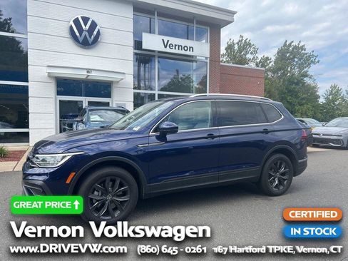 Certified 2024 Volkswagen Tiguan SE w/ Panoramic Sunroof Package image 1