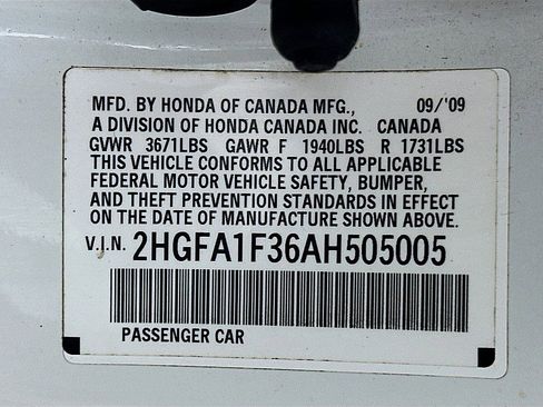 Used 2010 Honda Civic DX-VP image 28