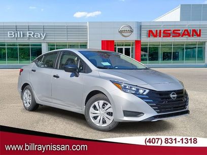 New 2025 Nissan Versa S w/ Trunk Package