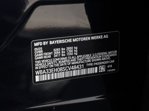 Certified 2025 BMW 740i xDrive w/ Premium Package AWD/4WD image 26