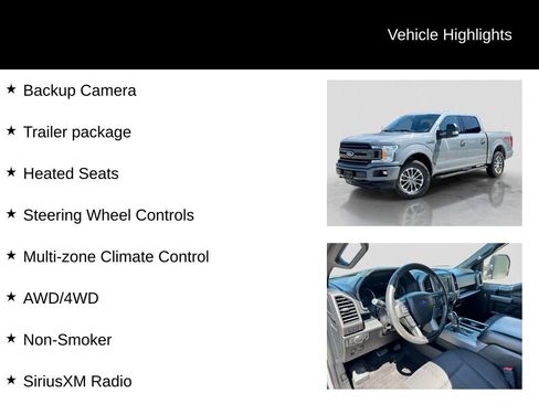 Used 2020 Ford F150 XLT w/ Equipment Group 302A Luxury AWD/4WD image 21