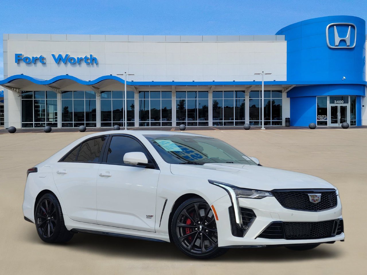 Used 2024 Cadillac CT4 V Blackwing w/ Driver Assist Package RWD image 1