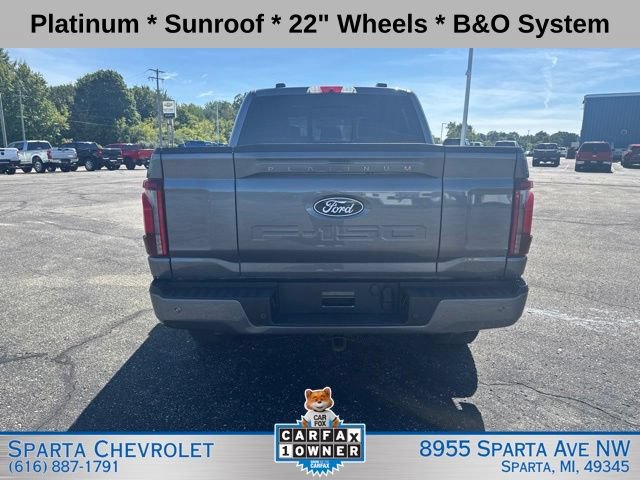 Used 2025 Ford F150 Platinum w/ Equipment Group 702A High AWD/4WD image 4