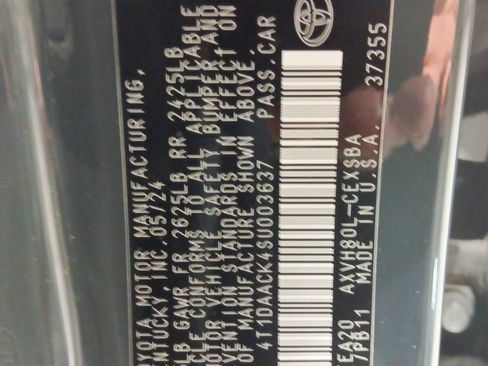 Used 2025 Toyota Camry SE w/ Multimedia Upgrade Package FWD image 3