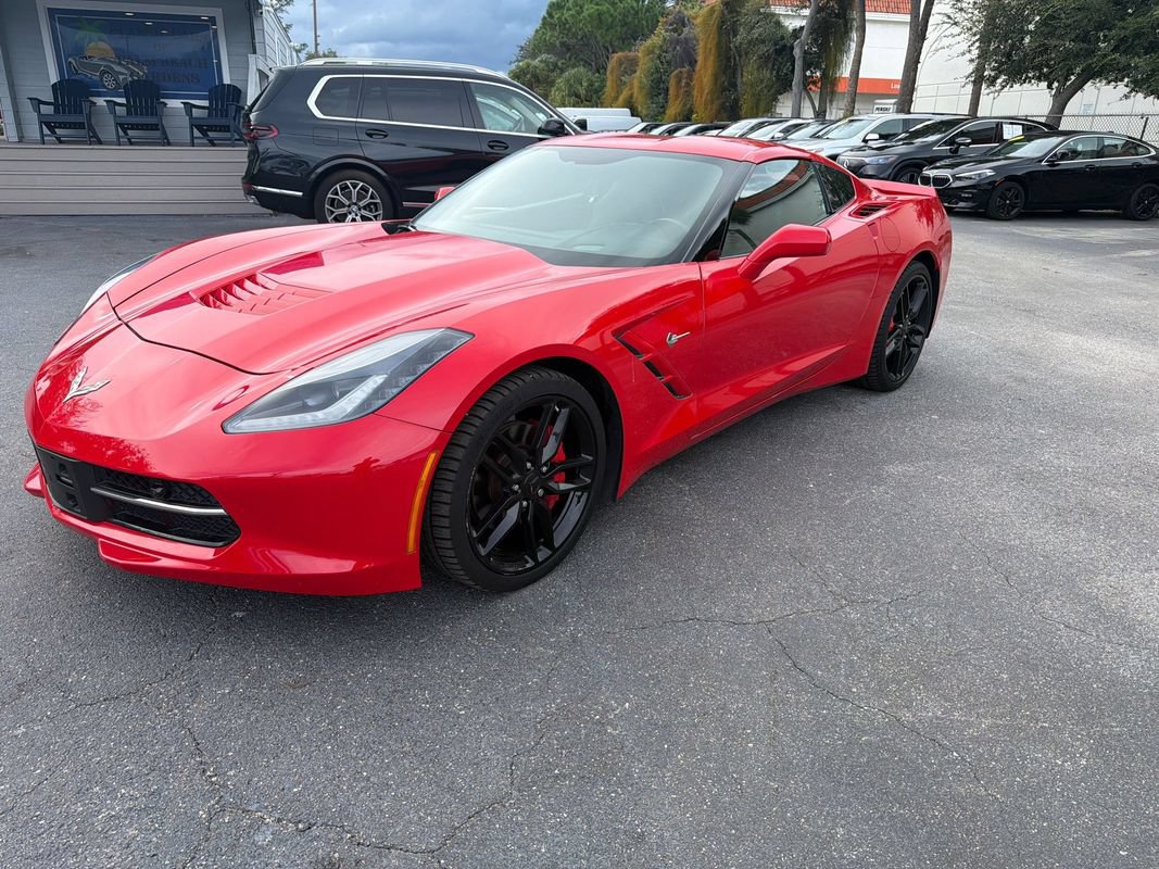 Used 2016 Chevrolet Corvette Stingray Coupe w/ 2LT Preferred Equipment Group RWD image 1