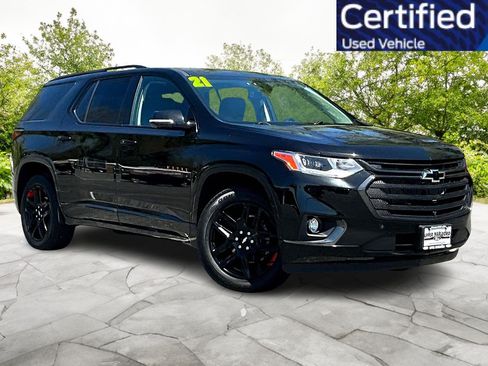 Used 2021 Chevrolet Traverse Premier w/ Redline Edition FWD image 1