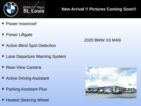Used 2020 BMW X3 M40i w/ Executive Package AWD/4WD image 4