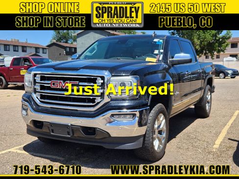 Used 2018 GMC Sierra 1500 SLT w/ Texas SLT Premium Package AWD/4WD image 1