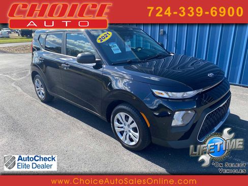 Used 2021 Kia Soul LX FWD image 1